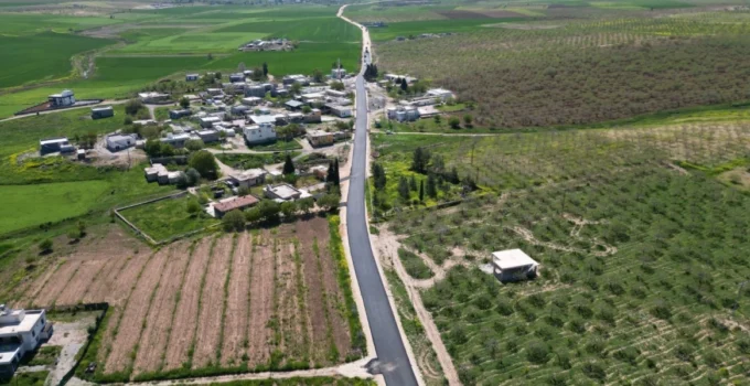 Kırsalda Asfalta Çalışmalarına Devam