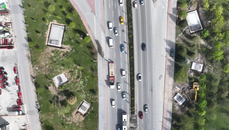 Konya'Da Marsan Girişi’ne Büyükşehir'Den Yaya Üst Geçidi