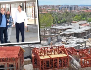Konya’da Mevlevi Dergahı Inşaatı Hızla Sürüyor