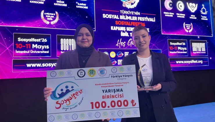 Konya'Da Sosyal İnovasyon Ajansı “Sosyalfest”Te Türkiye Birincisi