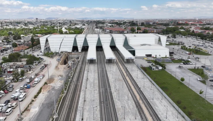 Konya Selçuklu Yht Gar Bölgesine Büyükşehir'Den Aktarma Noktası