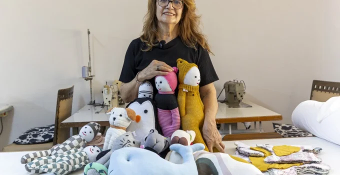 Mersin’de Tekstil Atıkları Oyuncağa Dönüşüyor
