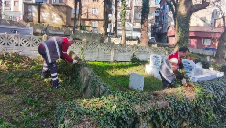 Ordu’da Mezarlıklar Bayram Ziyaretine Hazır