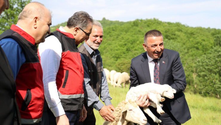 Osman Hacıbektaşoğlu ve Ahmet Gümen üretim tesislerini inceledi