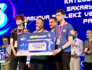 Sakarya’ya Robotik Alanda Türkiye Derecesi