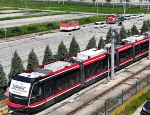 Samsun’da Tramvay Filosu Güçleniyor