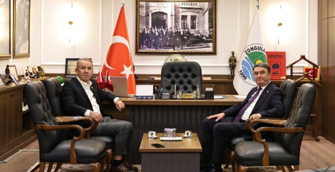 Tahsin Erdem eski bakan Hasan Gemici’yi ağırladı