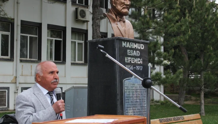 Tapu Kadastro’nun Kurucusu Mahmûd Esad Efendi Seydişehir’de Anıldı