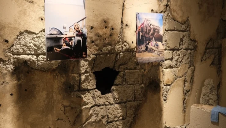 Teknoloji Ile Insani Hikâyeler Buluştu… Gazze Mektupları” Sergisi Ziyarete Açıldı