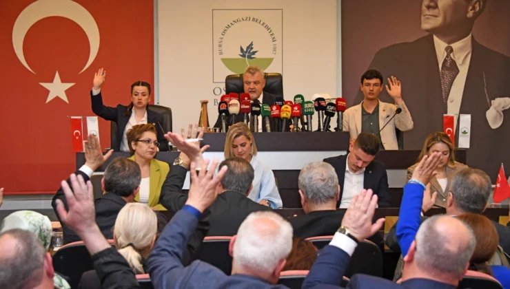 Bursa'Da Osmangazi Meclisi Mayıs Oturumunu Yaptı