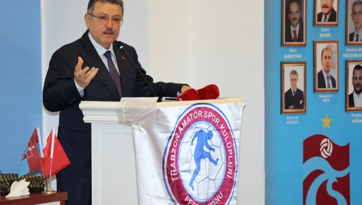 Trabzon'Da Amatör Kulüplere Büyük Destek