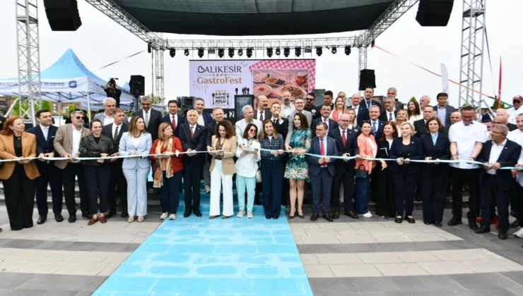 Uluslararası Balıkesir Gastrofest'E Miting Gibi Açılış