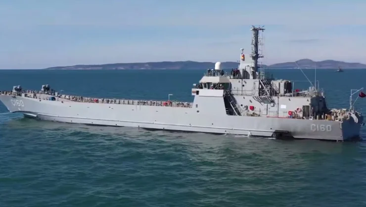 Yeni Tip Çıkarma Gemisinde Ikinci Teslimat… Ç-160 Deniz Kuvvetleri Envanterinde