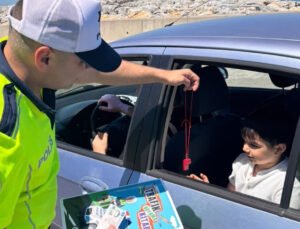 Zonguldak polisinden bayramda trafik denetimi