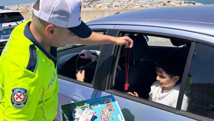 Zonguldak polisinden bayramda trafik denetimi