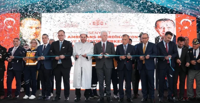 112 Esenyurt Ambulans Koordinasyon Ve Lojistik Merkezi Hizmete Girdi