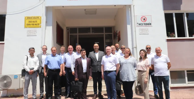 Akkuyu Ngs Rus Heyetinden Mersin Büyükşehir İtfaiyesi’ne Ziyaret