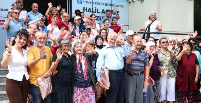 Antalya'Da Kalplere Dokunan Buluşma