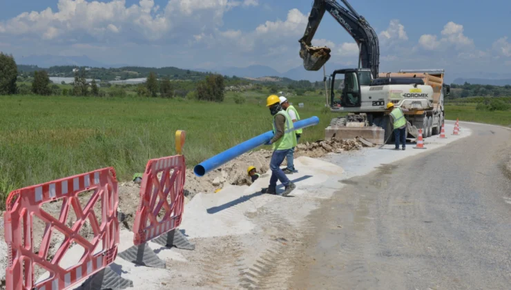 Antalya'Da Manavgat Gündoğdu’ya Dev Içme Suyu Yatırımı