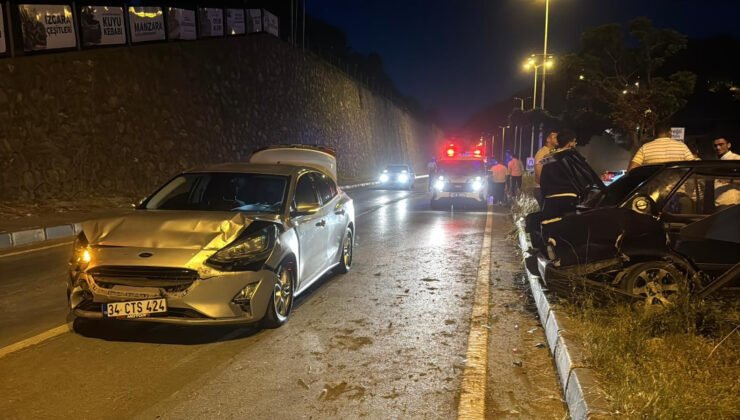 Çarptığı aracı 100 metre sürükledi