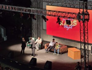 Ünlü komedyen Hayrettin, Karadeniz Ereğli’de kahkaha dolu gece yaşattı