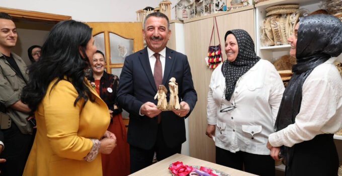 Vali Hacıbektaşoğlu kadın kooperatifi açılışına katıldı