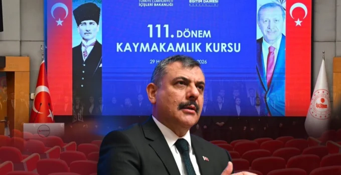 Bakan Çiftçi'Den 111. Dönem Kaymakam Adaylarına Tecrübe Paylaşımı
