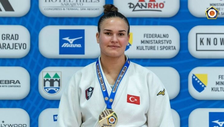 BEUN’lu Millî Judocu Gülenay’dan Avrupa’da Altın Zafer