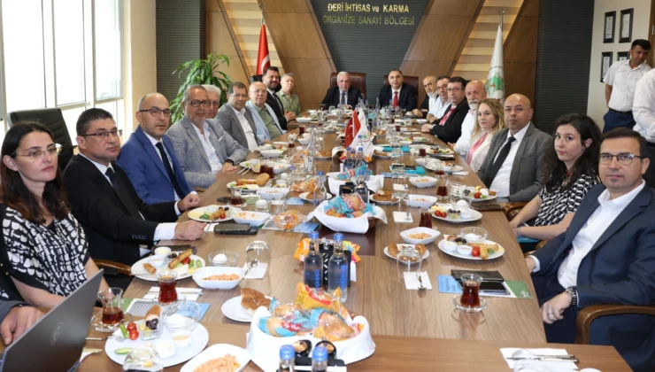 Bursa Nilüfer'De Başkan Özdemir Sanayicilerle Buluştu