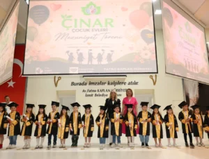 Çınar Çocuk Evlerinin Minikleri Mezuniyet Heyecanı Yaşadı