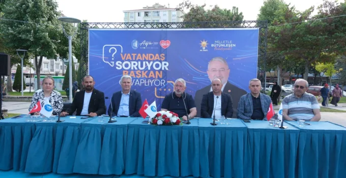 Çorum’da Halkla Buluşma Programı