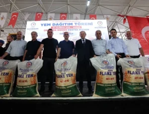 Denizli’de Üreticiye Yem Desteği