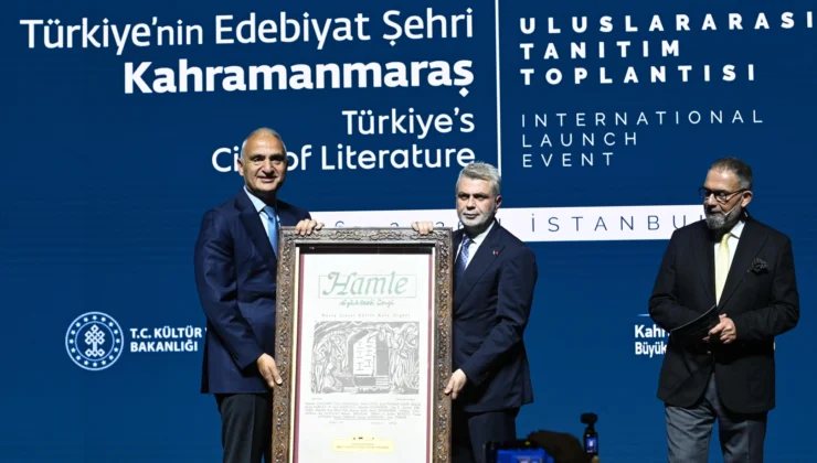 'Edebiyat Şehri' Unvanlı Ilk Türk Şehri Kahramanmaraş İstanbul'Da Tanıtıldı