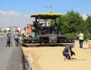 Eskişehir’de 8070 Bulvarı’nda Asfalt Çalışması Sürüyor