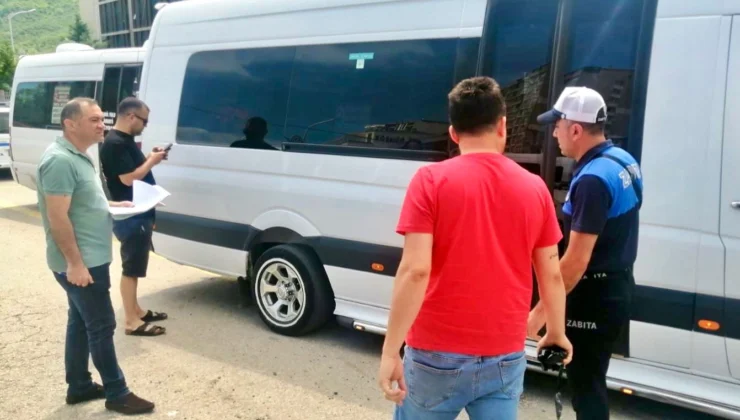 Filmli Dolmuşlara Ceza Yağdı