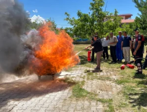 Hastanede Yangın Tatbikatı