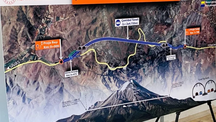 Karadeniz-Akdeniz Hattında Önemli Adım… Çamlıbel Tüneli'Nde Inşa Süreci Başladı