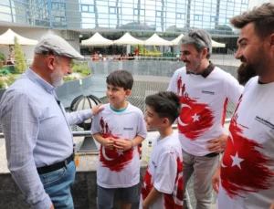 Kayseri Kocasinan'Da Baba Ile Çocuk Satran Çta Buluştu
