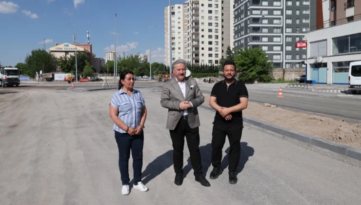 Kayseri Melikgazi'Den Yıldırım Beyazıt'A Yeni Yol