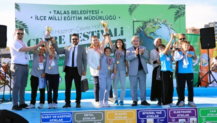 Kayseri Talas'Ta Çevre Bilinci Sanatla Buluştu