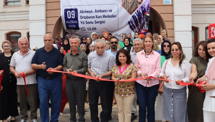 Kocaeli'De Akmeşe’de Üretim Dolu Yıl Sergiyle Taçlandı