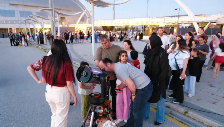 Konya Bilim Merkezi’nde Gökyüzü Gözlem Etkinliği