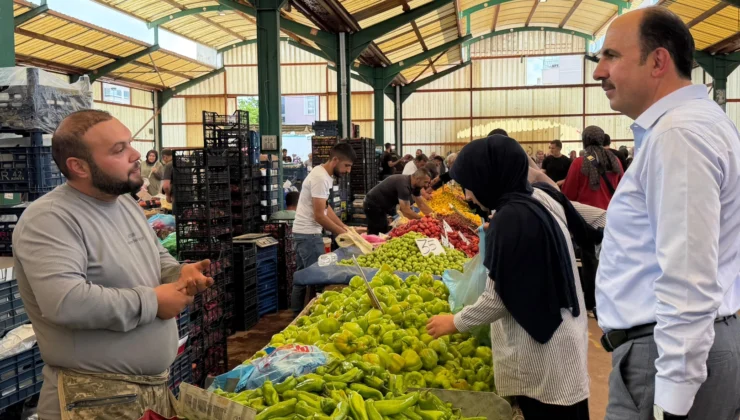 Konya’da Başkan Altay’dan Esnaf Ve Vatandaş Ziyareti