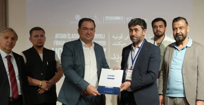 Konya İle Afganistan Arasında Ticari Iş Birliği Köprüsü Kuruldu