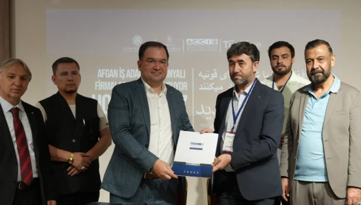 Konya İle Afganistan Arasında Ticari Iş Birliği Köprüsü Kuruldu