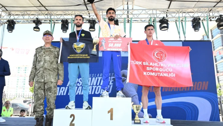 Malatya’da Arslantepe Uluslararası Yarı Maratonu Tamamlandı