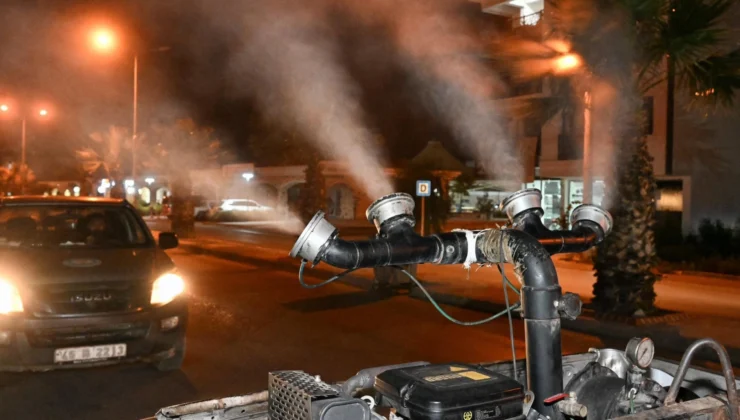 Manisa Büyükşehir'Den 17 Ilçede Kesintisiz Ilaçlama