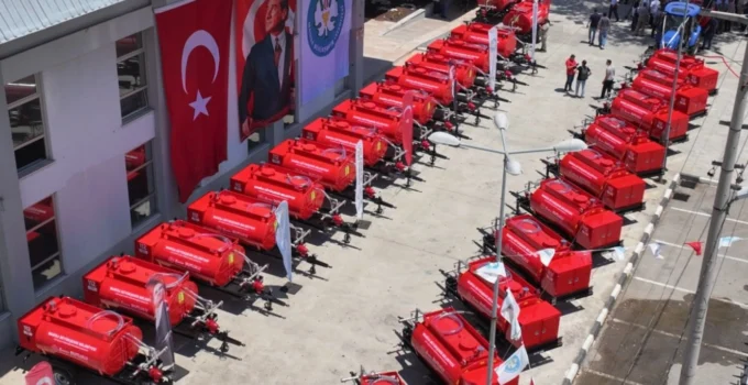 Manisa Teyakkuzda… İlk Etapta 48 Tanker Teslim Edildi