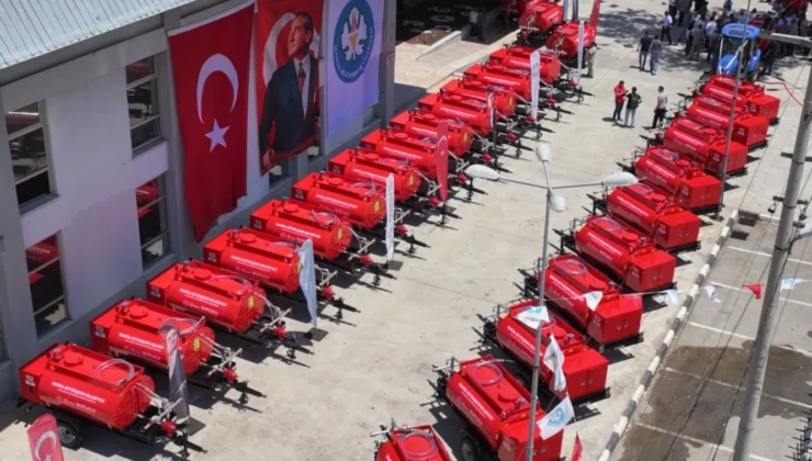 Manisa Teyakkuzda… İlk Etapta 48 Tanker Teslim Edildi