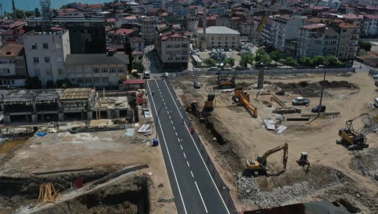 Ordu'Da Millet Düzü’nde Ilk Asfalt Serildi